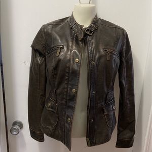 Guess leather jacket
